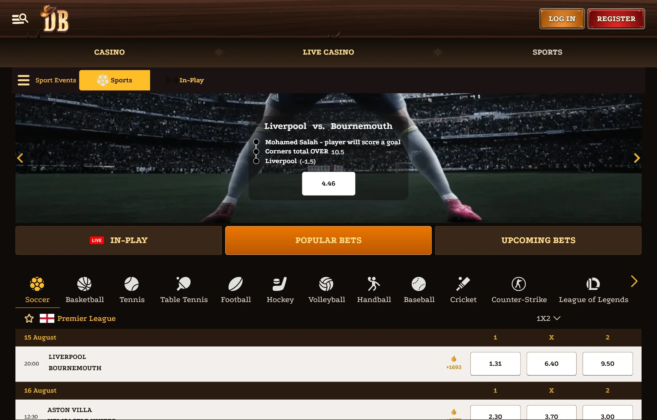 Open an Account in Dazardbet-Step 1