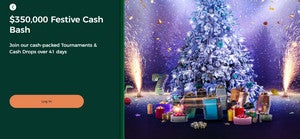 mr green $350,000 Festive Cash Bash