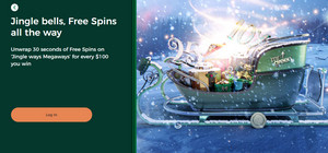 mr green Jingle Bell, Free spins all the way