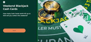 mr green Weekend Blackjack Cash Cards