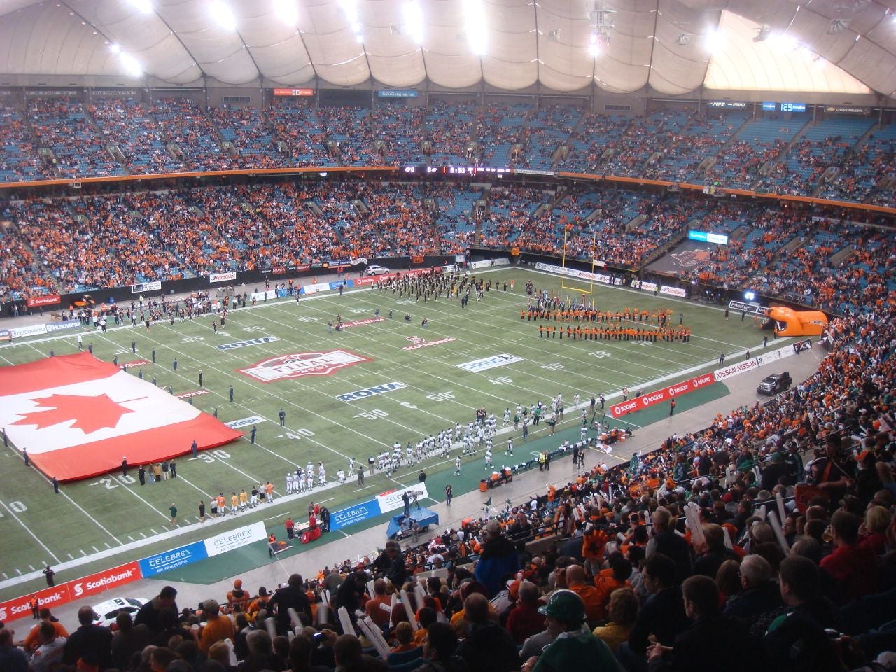 Photo by Matt Boulton, CFL Western Final 2007, CC BY-SA 2.0