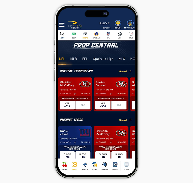 BetRivers Ontario App