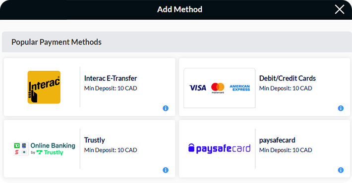 Step 4: Make your qualifying deposit Step 4: Make your qualifying deposit