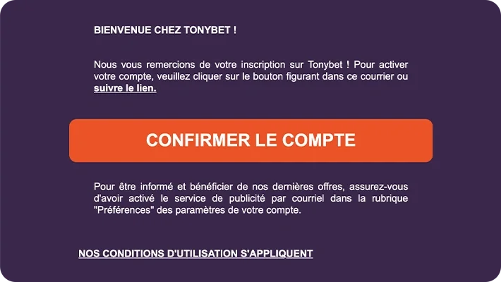 tonybet-account-creation