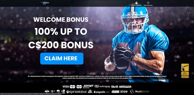 Mr Play welcome bonus