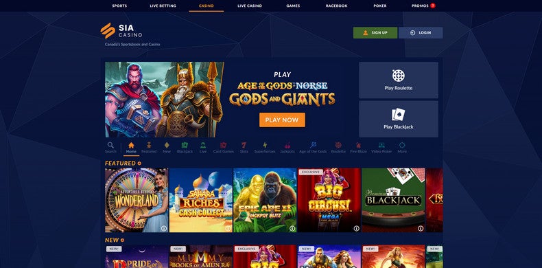 SIA casino games