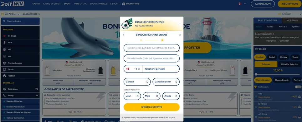 Entrez vos informations de connexion.